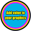 Add value to your graphics